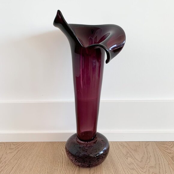 Italian Art Glass Vase from 1970s - Picture 1 of 10